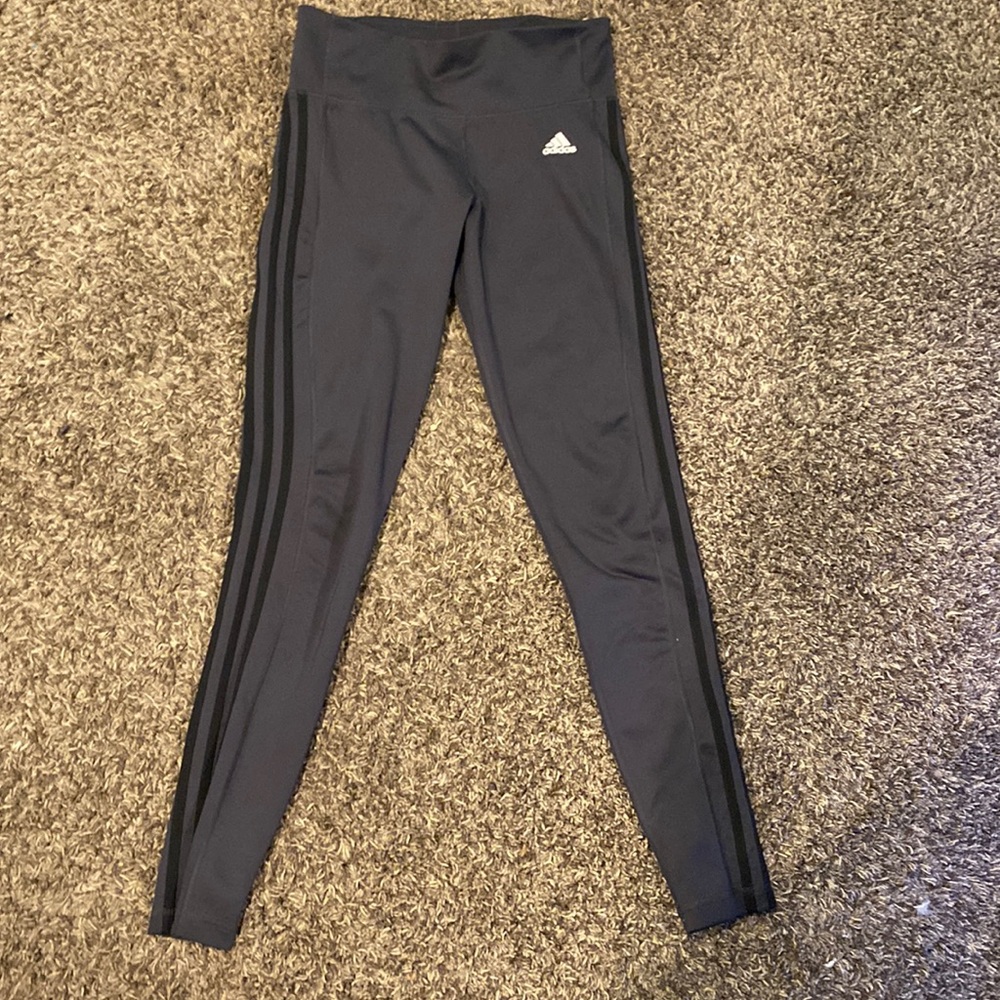 Gray Adidas leggings